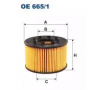 Масляный фильтр FILTRON OE665/1 OE6651 FILTRON - купить в магазине запчастей по Украине