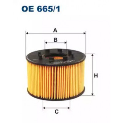 Масляный фильтр OE6651 FILTRON - купить в магазине запчастей по Украине