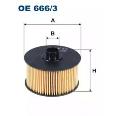 Масляный фильтр OE6663 FILTRON - купить в магазине запчастей по Украине