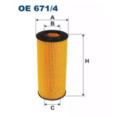 Масляный фильтр OE6714 FILTRON - купить в магазине запчастей по Украине
