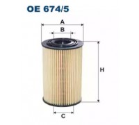 Масляный фильтр FILTRON OE674/5 OE6745 FILTRON - купить в магазине запчастей по Украине