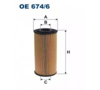 Масляный фильтр FILTRON OE674/6 OE6746 FILTRON - купить в магазине запчастей по Украине
