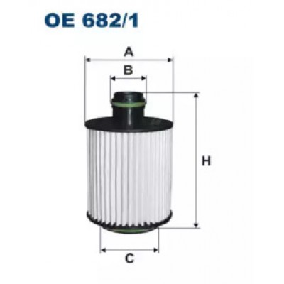 Масляный фильтр OE6821 FILTRON - купить в магазине запчастей по Украине