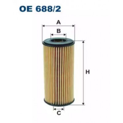 Масляный фильтр OE6882 FILTRON - купить в магазине запчастей по Украине