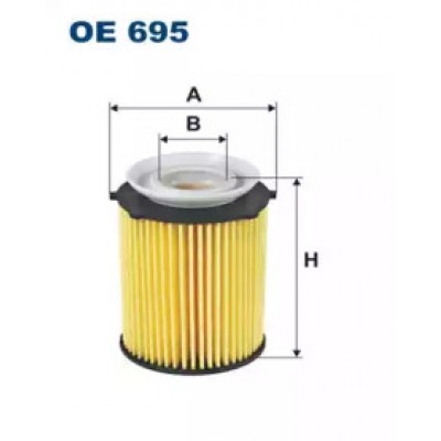 Масляный фильтр OE695 FILTRON - купить в магазине запчастей по Украине