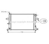 Радиатор, охлаждение двигателя AVA QUALITY COOLING OL2296 OL2296 AVA QUALITY COOLING - купить в магазине запчастей по Украине