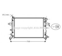 Радиатор, охлаждение двигателя AVA QUALITY COOLING OL2362 OL2362 AVA QUALITY COOLING - купить в магазине запчастей по Украине