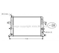 OL2440 AVA QUALITY COOLING - купить в магазине запчастей по Украине