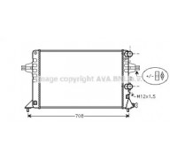 OL2444 AVA QUALITY COOLING - купить в магазине запчастей по Украине