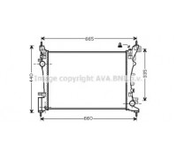 OL2574 AVA QUALITY COOLING - купить в магазине запчастей по Украине