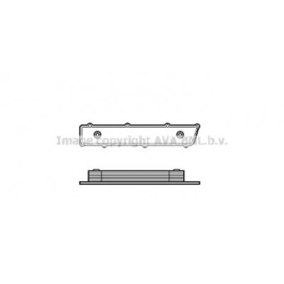 масляный радиатор, двигательное масло OL3195 AVA QUALITY COOLING - купить в магазине запчастей по Украине