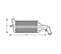 Интеркулер AVA QUALITY COOLING OL4325 OL4325 AVA QUALITY COOLING - купить в магазине запчастей по Украине