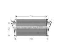 OL4361 AVA QUALITY COOLING - купить в магазине запчастей по Украине