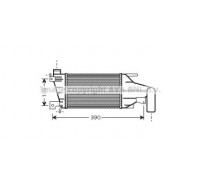 Интеркулер AVA QUALITY COOLING OL4417 OL4417 AVA QUALITY COOLING - купить в магазине запчастей по Украине