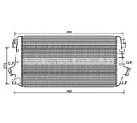Интеркулер AVA QUALITY COOLING OL4550 OL4550 AVA QUALITY COOLING - купить в магазине запчастей по Украине