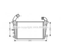 Интеркулер AVA QUALITY COOLING OL4585 OL4585 AVA QUALITY COOLING - купить в магазине запчастей по Украине