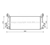 Интеркулер AVA QUALITY COOLING OL4640 OL4640 AVA QUALITY COOLING - купить в магазине запчастей по Украине