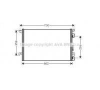 Конденсатор, кондиционер AVA QUALITY COOLING OL5333D OL5333D AVA QUALITY COOLING - купить в магазине запчастей по Украине