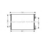Конденсатор, кондиционер AVA QUALITY COOLING OL5397D OL5397D AVA QUALITY COOLING - купить в магазине запчастей по Украине