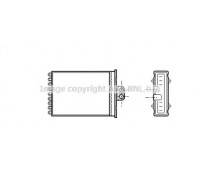 Теплообменник, отопление салона AVA QUALITY COOLING OL6217 OL6217 AVA QUALITY COOLING - купить в магазине запчастей по Украине