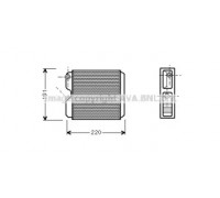 OL6240 AVA QUALITY COOLING - купить в магазине запчастей по Украине