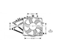 OL7521 AVA QUALITY COOLING - купить в магазине запчастей по Украине