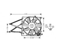 OL7524 AVA QUALITY COOLING - купить в магазине запчастей по Украине