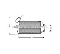 OLA4262 AVA QUALITY COOLING - купить в магазине запчастей по Украине
