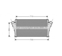 OLA4361 AVA QUALITY COOLING - купить в магазине запчастей по Украине