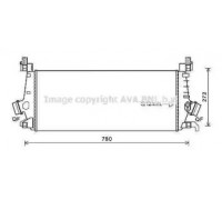 OLA4647 AVA QUALITY COOLING - купить в магазине запчастей по Украине