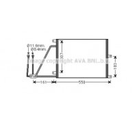 Конденсатор, кондиционер AVA QUALITY COOLING OLA5265 OLA5265 AVA QUALITY COOLING - купить в магазине запчастей по Украине