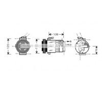 Компрессор, кондиционер AVA QUALITY COOLING OLAK312 OLAK312 AVA QUALITY COOLING - купить в магазине запчастей по Украине