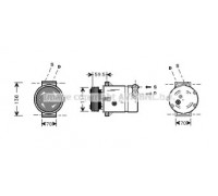 Компрессор, кондиционер AVA QUALITY COOLING OLK273 OLK273 AVA QUALITY COOLING - купить в магазине запчастей по Украине