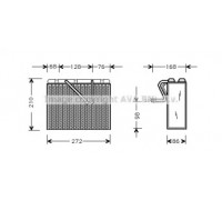 OLV300 AVA QUALITY COOLING - купить в магазине запчастей по Украине