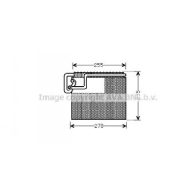 Испаритель, кондиционер OLV481 AVA QUALITY COOLING - купить в магазине запчастей по Украине