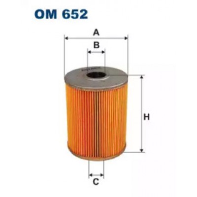 Масляный фильтр OM652 FILTRON - купить в магазине запчастей по Украине