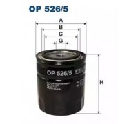 Масляный фильтр FILTRON OP526/5 OP5265 FILTRON - купить в магазине запчастей по Украине