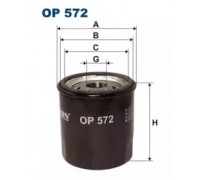 Масляный фильтр FILTRON OP572 OP572 FILTRON - купить в магазине запчастей по Украине