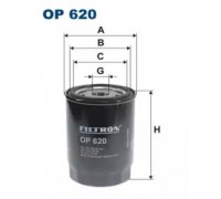 Масляный фильтр FILTRON OP620 OP620 FILTRON - купить в магазине запчастей по Украине