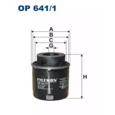 Масляный фильтр OP6411 FILTRON - купить в магазине запчастей по Украине