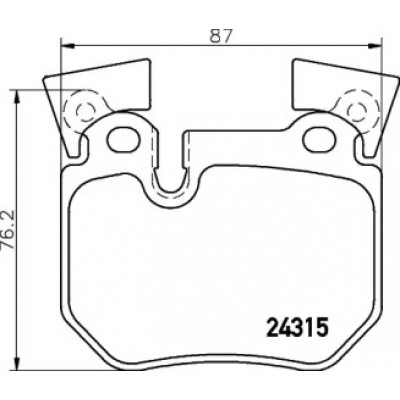 Комплект тормозных колодок, дисковый тормоз P06059 BREMBO - купить в магазине запчастей по Украине