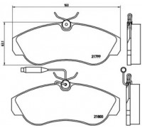 P23069 BREMBO - купить в магазине запчастей по Украине