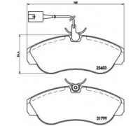 P23084 BREMBO - купить в магазине запчастей по Украине