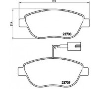 P23087 BREMBO - купить в магазине запчастей по Украине