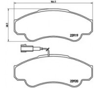 P23092 BREMBO - купить в магазине запчастей по Украине