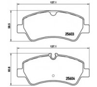P24160 BREMBO - купить в магазине запчастей по Украине