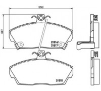 P28020 BREMBO - купить в магазине запчастей по Украине