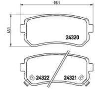 P30025 BREMBO - купить в магазине запчастей по Украине