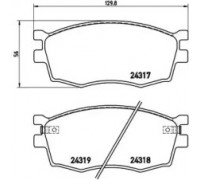 P30026 BREMBO - купить в магазине запчастей по Украине