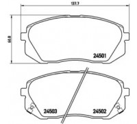 P30039 BREMBO - купить в магазине запчастей по Украине